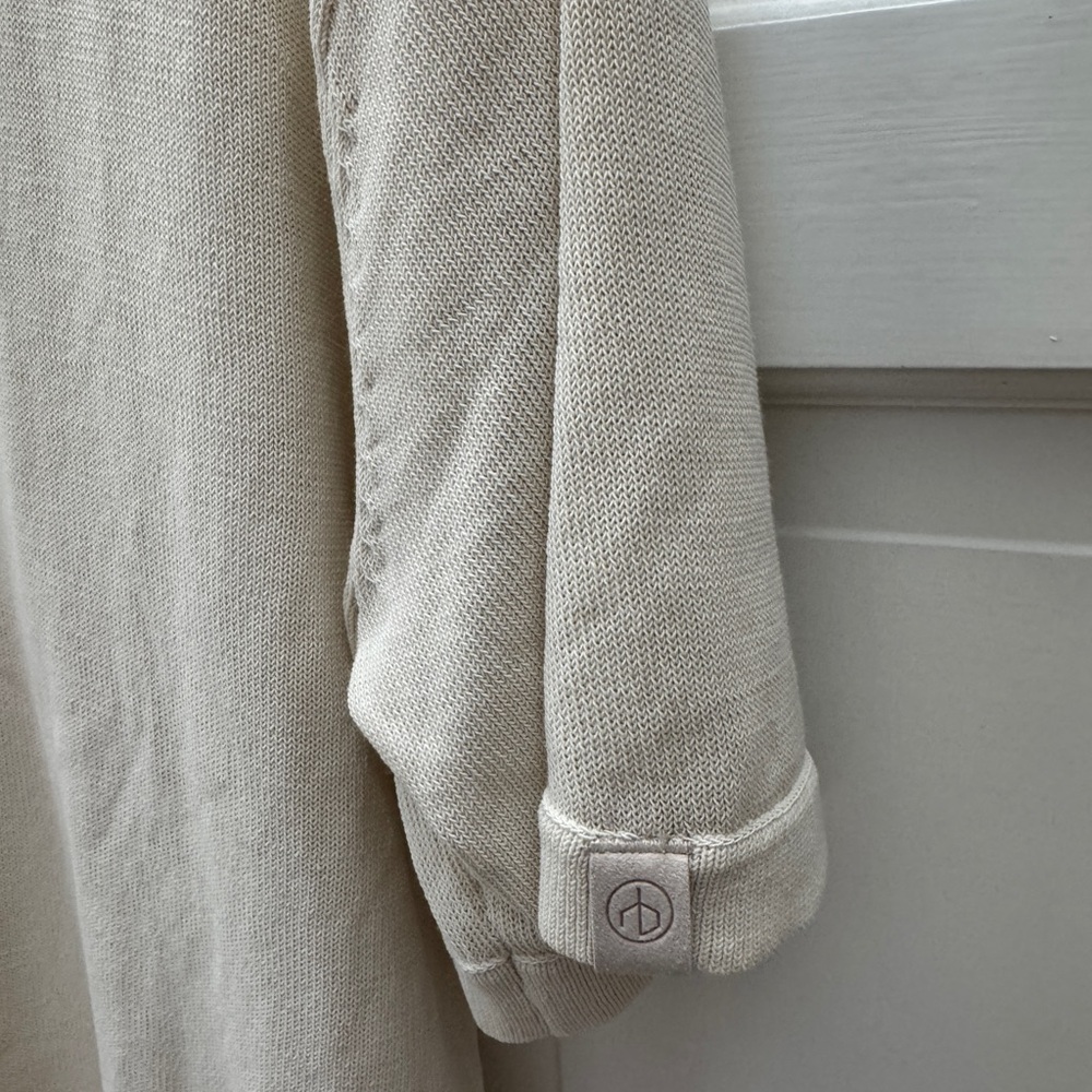 rag & bone Cream Men's Short Sleeve Tee - Picture 3 of 7